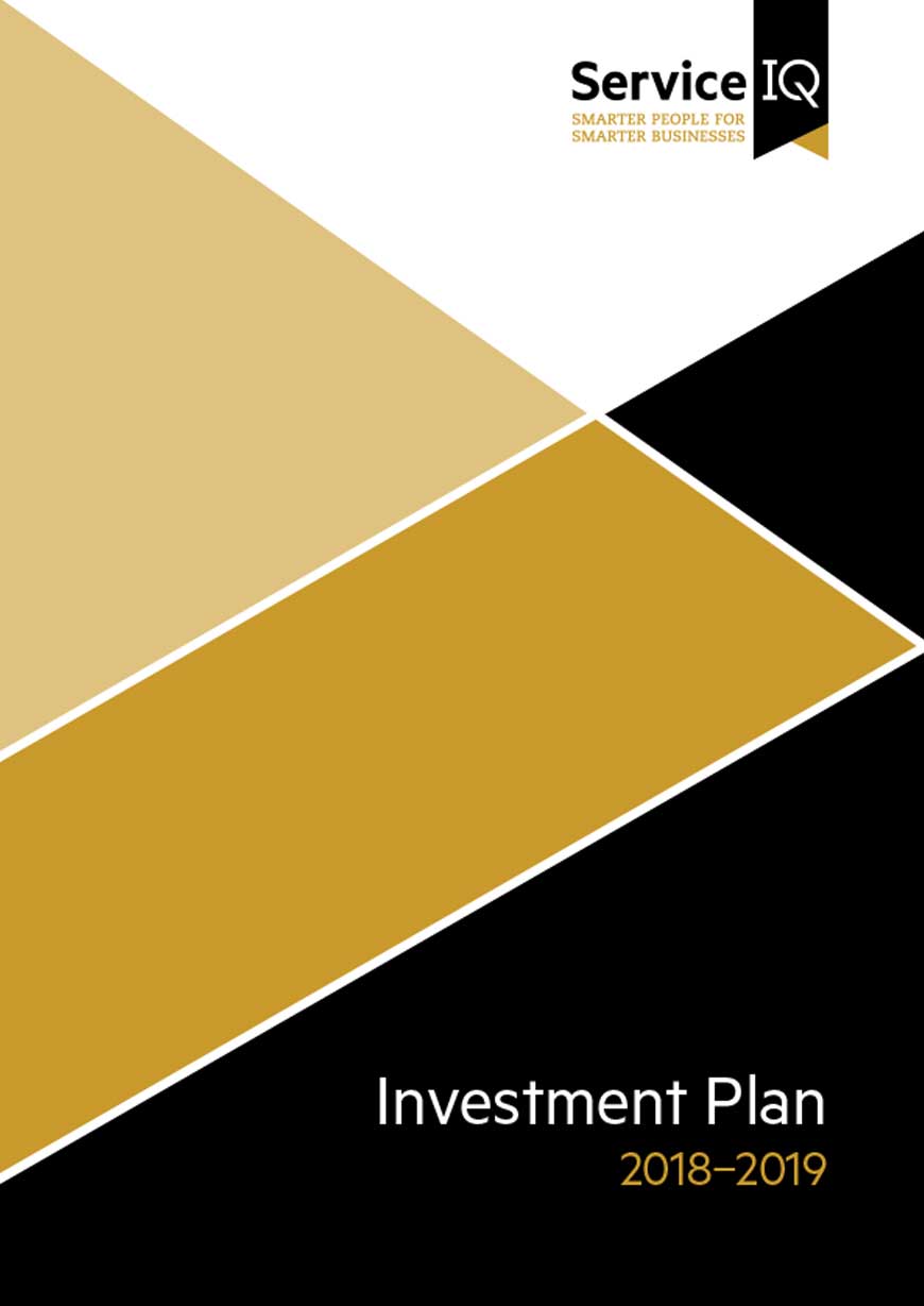 ServiceIQ Investment Plan 2018–2019” width=