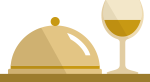 Hospitality 3D Icon Gold